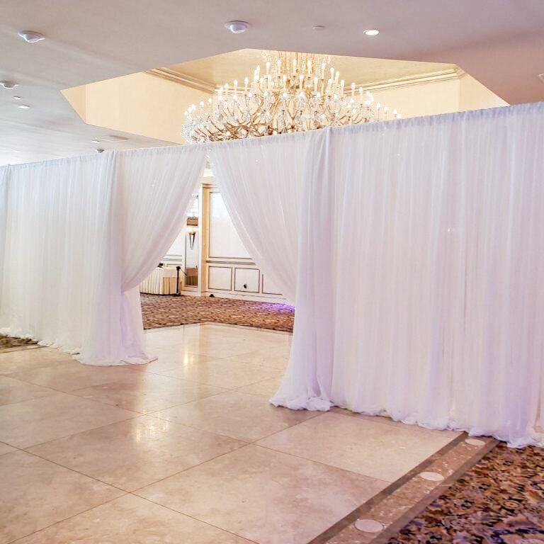 pipe and drape